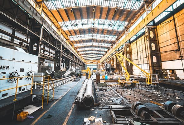 Entorno industrial de proceso para mezcla de sólidos y materias primas